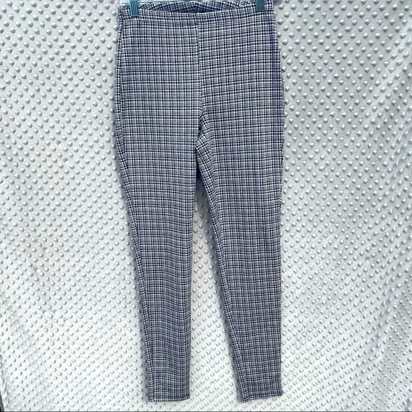 Express | PLAID LEGGINGS - Picture 2 of 11